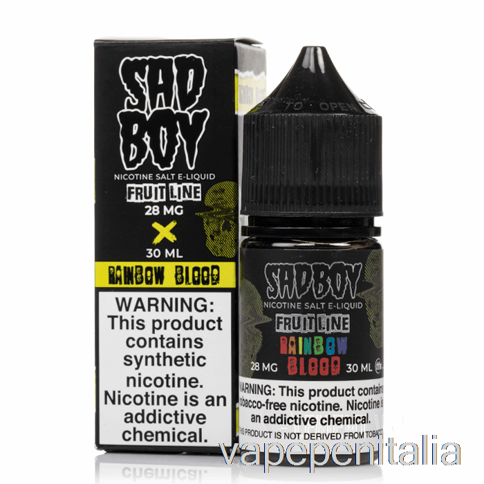 Scatola Vape Mod Sangue Arcobaleno - Sali Sadboy - 30 Ml 28 Mg